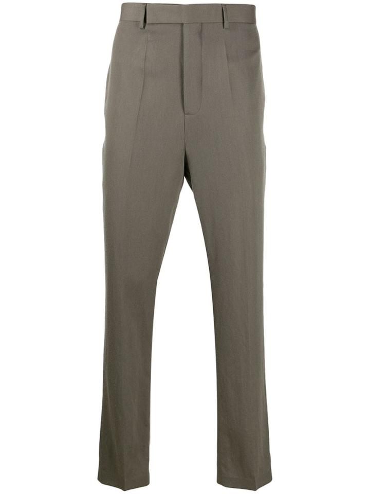 Rick Owens Straight Leg Trousers - Grey