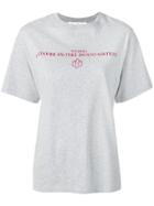 Golden Goose Deluxe Brand Upside-down Logo T-shirt - Grey