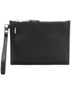 Rick Owens Zip Clutch - Black