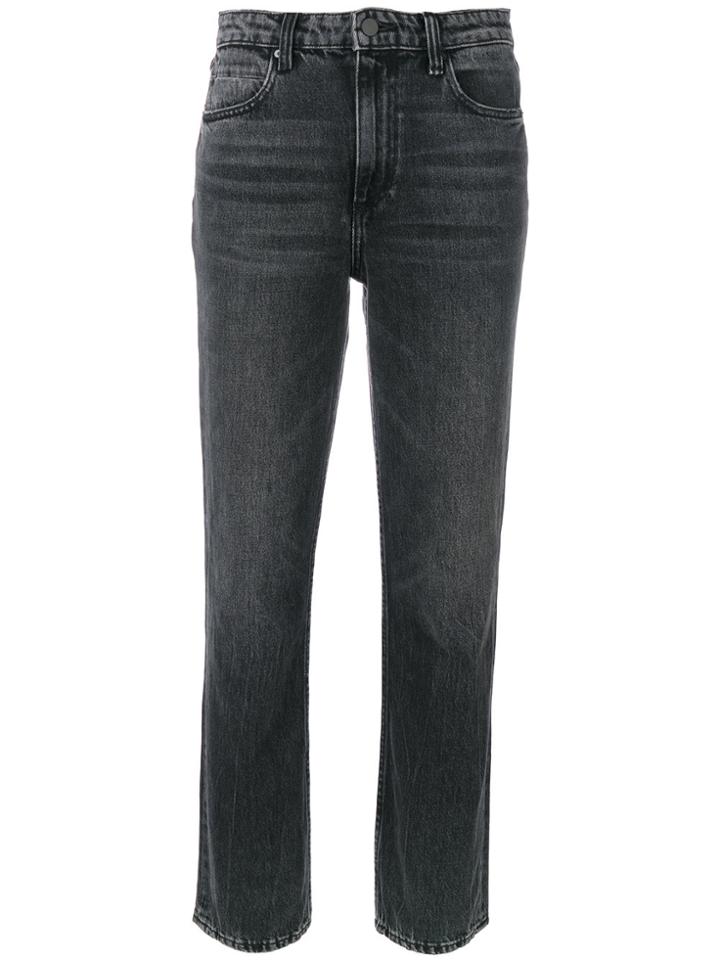 Alexander Wang Straight-leg Jeans - Black
