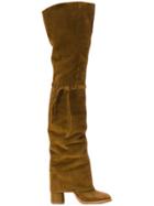Casadei Over-the-knee Daytime Boots - Brown