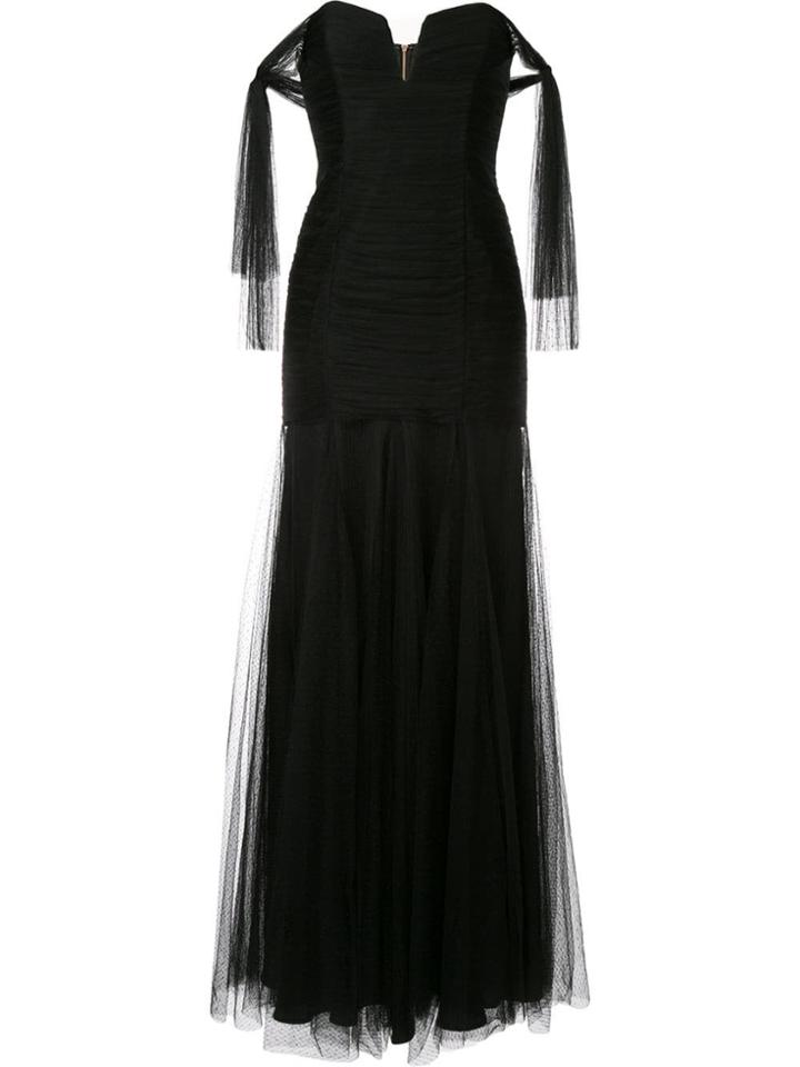 Alice Mccall Good Vibes Strapless Gown - Black