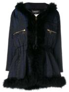 Chanel Vintage 1990's Hooded Coat - Blue