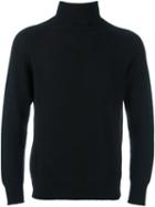 Barena Turtleneck Sweater, Men's, Size: Small, Black, Cashmere/virgin Wool