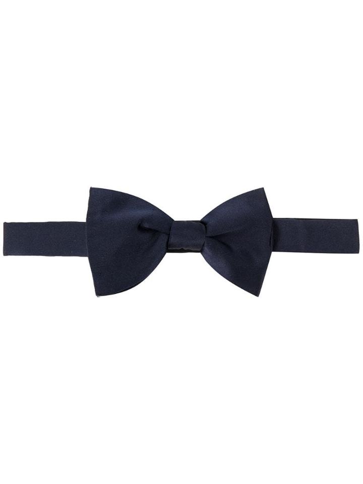 Lanvin Classic Adjustable Bow - Blue