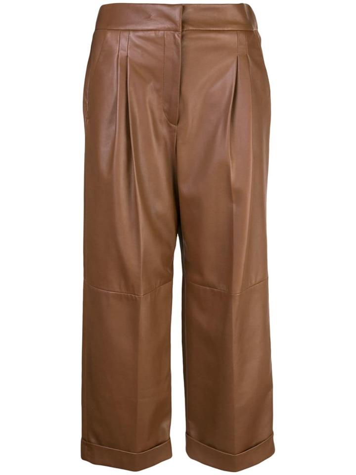 Brunello Cucinelli Straight Leg Trousers - Brown
