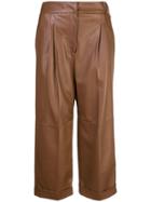 Brunello Cucinelli Straight Leg Trousers - Brown