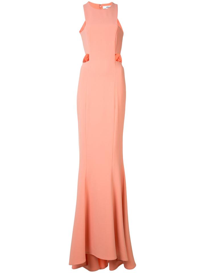 Likely Long Evening Dress, Women's, Size: 10, Pink/purple, Polyester/rayon/spandex/elastane
