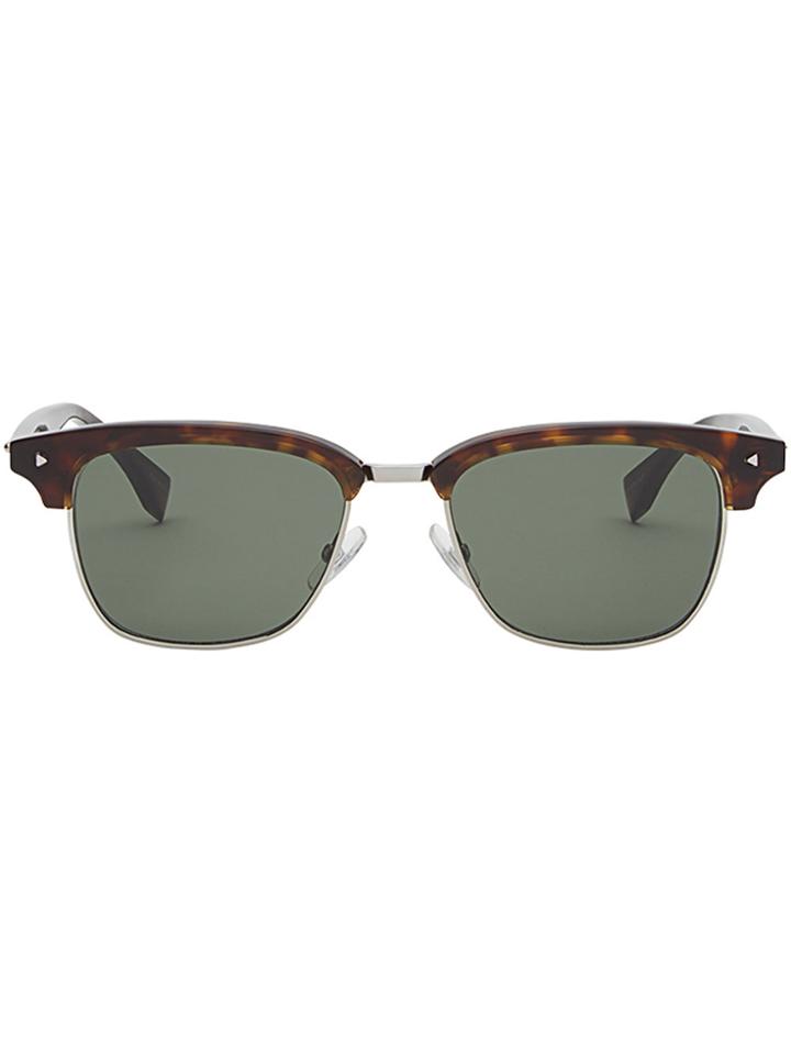 Fendi Eyewear Sun Fun Sunglasses - Brown