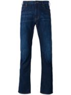 Armani Jeans Slim-fit Jeans, Men's, Size: 38/32, Blue, Cotton/spandex/elastane