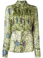 Etro Pintuck Shirt, Women's, Size: 42, Silk