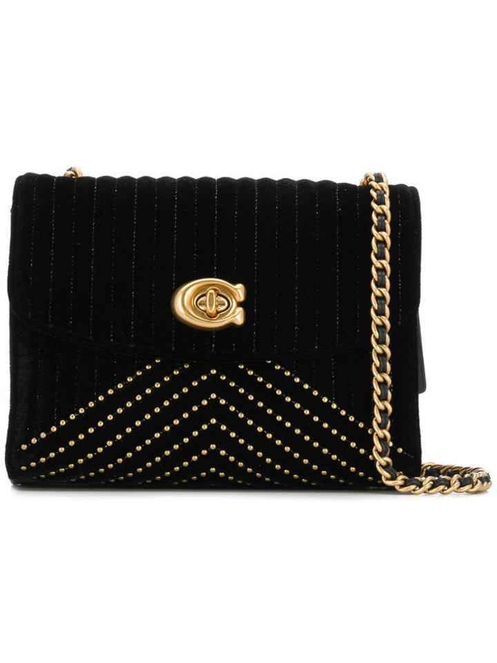 Coach Coach 31034 B4 Bk Synthetic->polyester - Black