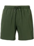 Aspesi Drawstring Swim Shorts - Green
