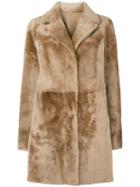 Drome Fur Coat - Brown