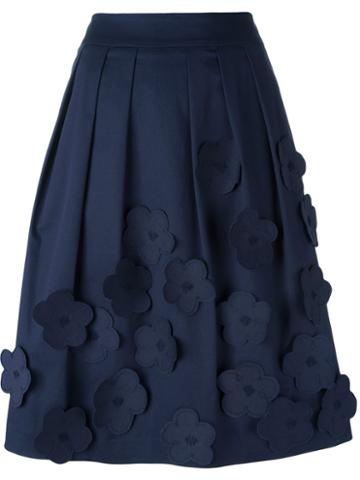 Jimi Roos 'flowers' Applique Skirt