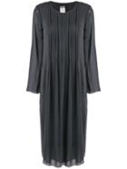 Kristensen Du Nord Flat Seam Sheer Layer Dress - Grey