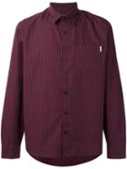 Carhartt - Checkboard Print Shirt - Men - Cotton - L, Red, Cotton