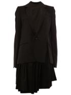 A.f.vandevorst Draped Skirted Blazer