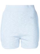 Theatre Products Fitted Sweat Shorts, Women's, Blue, Cotton