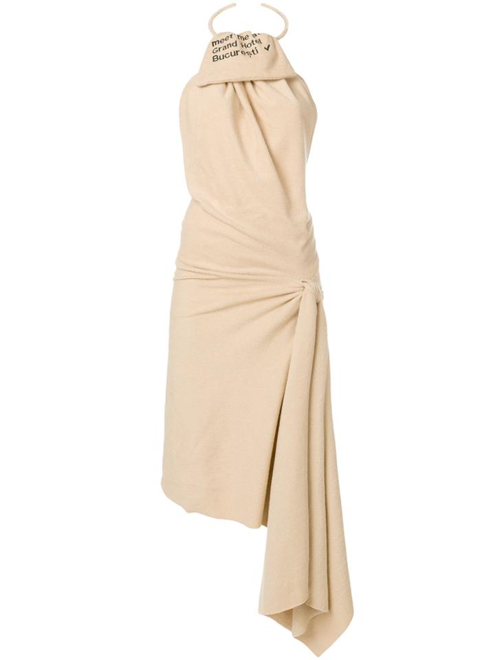Seen Meet Me At Grand Hotel Dress - Nude & Neutrals