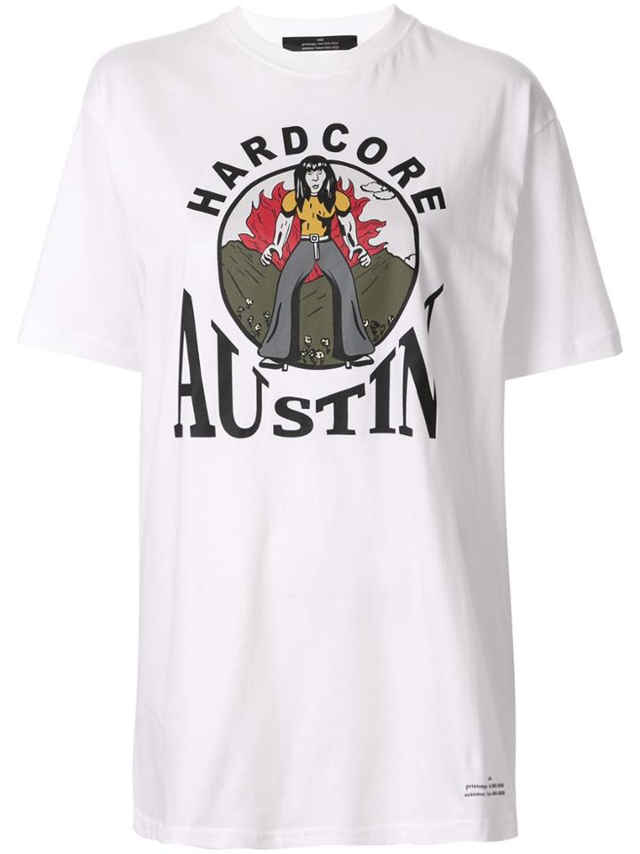 Rokh Austin Oversized T-shirt - White