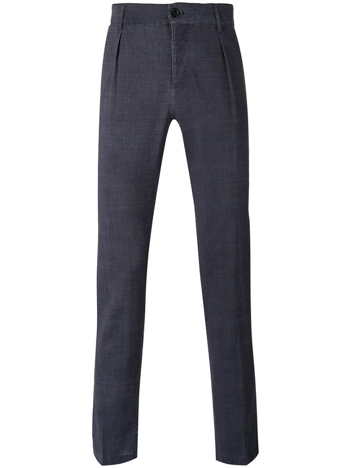 Weber + Weber - Straight Cut Trousers - Men - Elastodiene/virgin Wool - 50, Grey, Elastodiene/virgin Wool