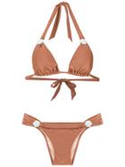Adriana Degreas Cinque Bikini Set - Brown
