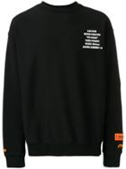 Heron Preston Worker Sweatshirt - Black