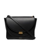 Wandler Black Luna Leather Cross-body Bag