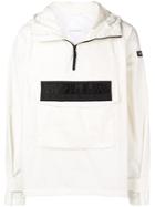 Napa Silver Hooded Jacket - White