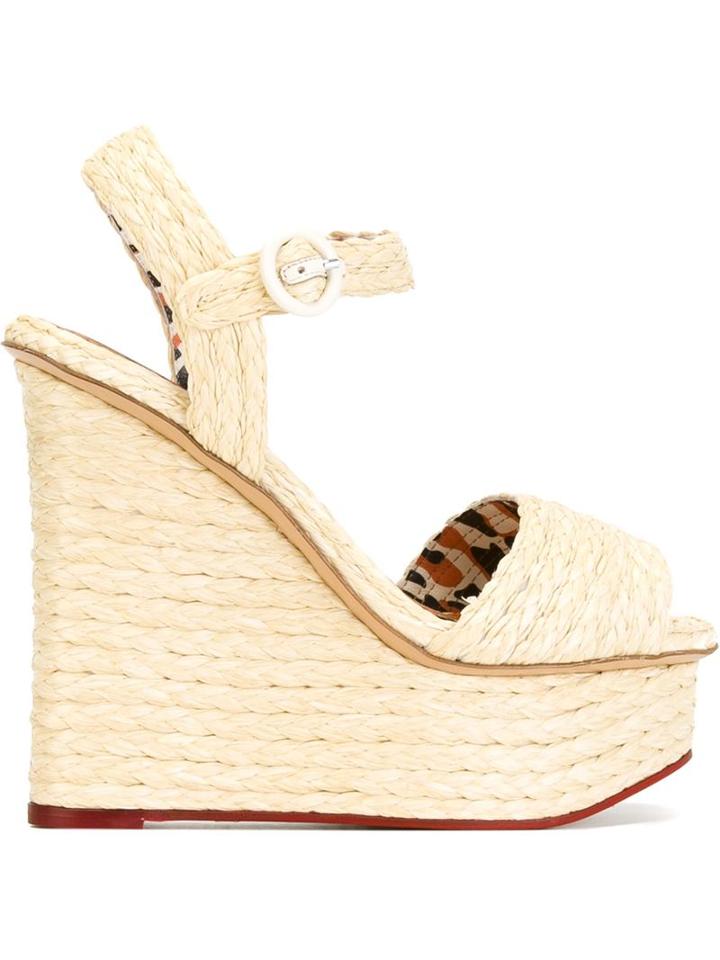 Charlotte Olympia 'karen' Wedge Sandals