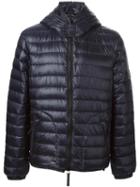 Duvetica Padded Hooded Jacket, Men's, Size: 52, Blue, Polyamide/feather Down