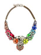 Shourouk Apolonia Rainbow Necklace - Multicolour