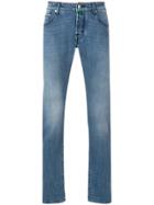 Jacob Cohen Faded Slim Fit Jeans - Blue