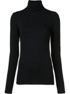 Majestic Filatures High Neck Longsleeved T-shirt - Black