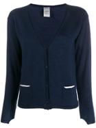 Kristensen Du Nord Fine Knit Cardigan - Blue