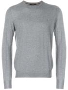 Tagliatore Long Sleeved Sweatshirt - Grey