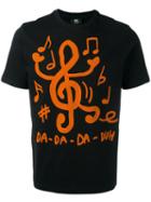 Ps By Paul Smith Printed T-shirt, Men's, Size: Xxl, Black, Cotton