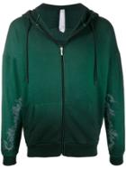 Cottweiler Hooded Zip-through Sweatshirt - Green