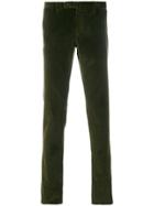 Incotex Ribbed Trousers - Green