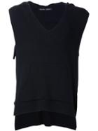 Baja East Tank Top, Men's, Size: 4, Black, Cotton/spandex/elastane