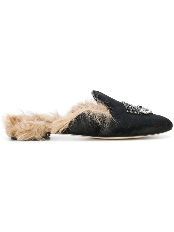 Chiara Ferragni Flirting Mules - Black