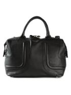 See By Chloé Bow Zip Tote, Women's, Black, Calf Leather