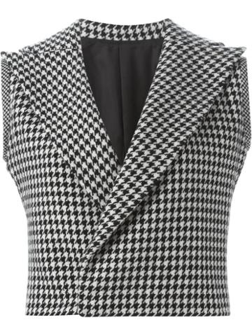 Yohji Yamamoto Vintage Houndstooth Waistcoat