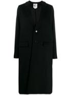Comme Des Garçons Noir Kei Ninomiya Long Single Breasted Coat - Black