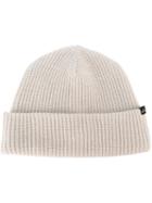 Stone Island Classic Beanie, Men's, Nude/neutrals, Polyester/wool