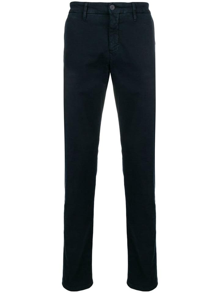 Siviglia Slim Fit Trousers - Blue