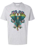 Etro Elephant Print T-shirt - Grey