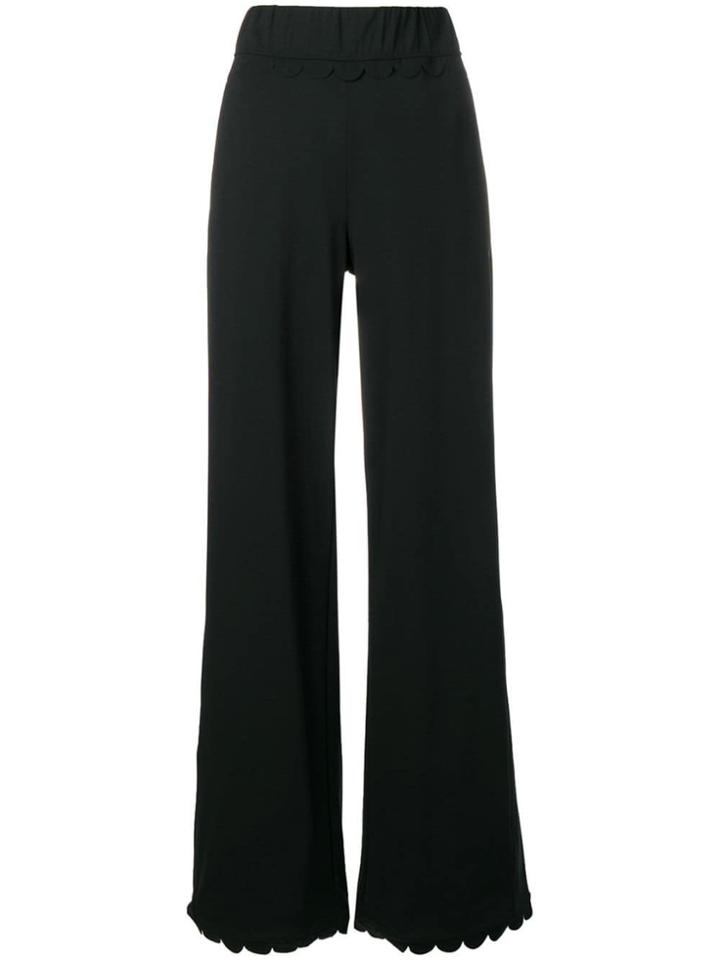 No Ka' Oi Wide Leg Track Pants - Black