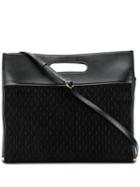 Saint Laurent Logo Pattern Tote Bag - Black